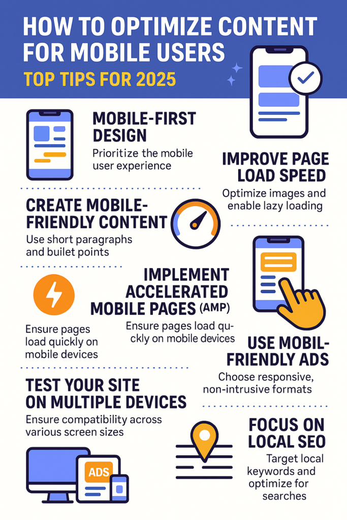 Optimize Content for Mobile Users